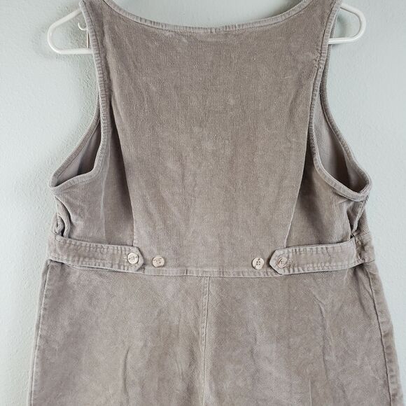 Motherhood Maternity Womens Beige Sleeveless V Neck Above Knee Shift Dress Sz L - Picture 4 of 7